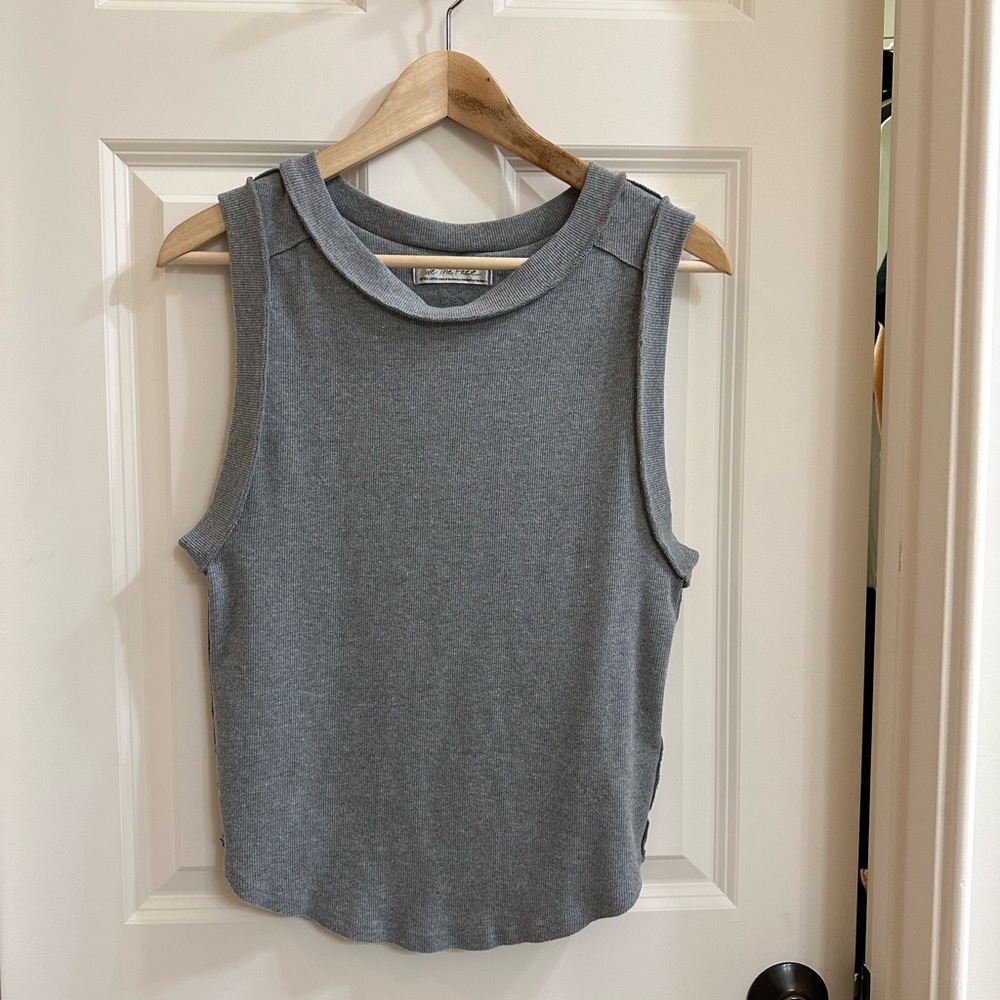 Free People We the Free Gray Tank large